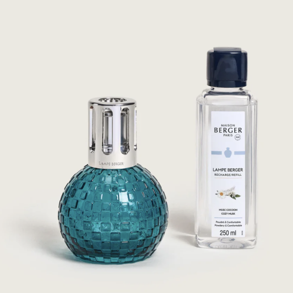 Lampe Berger Set Disco blau